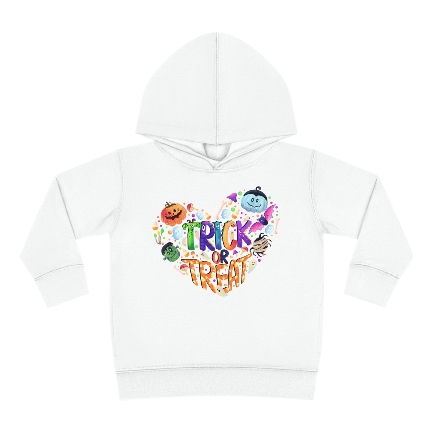 Little Monster Halloween Toddler Fleece Hoodie