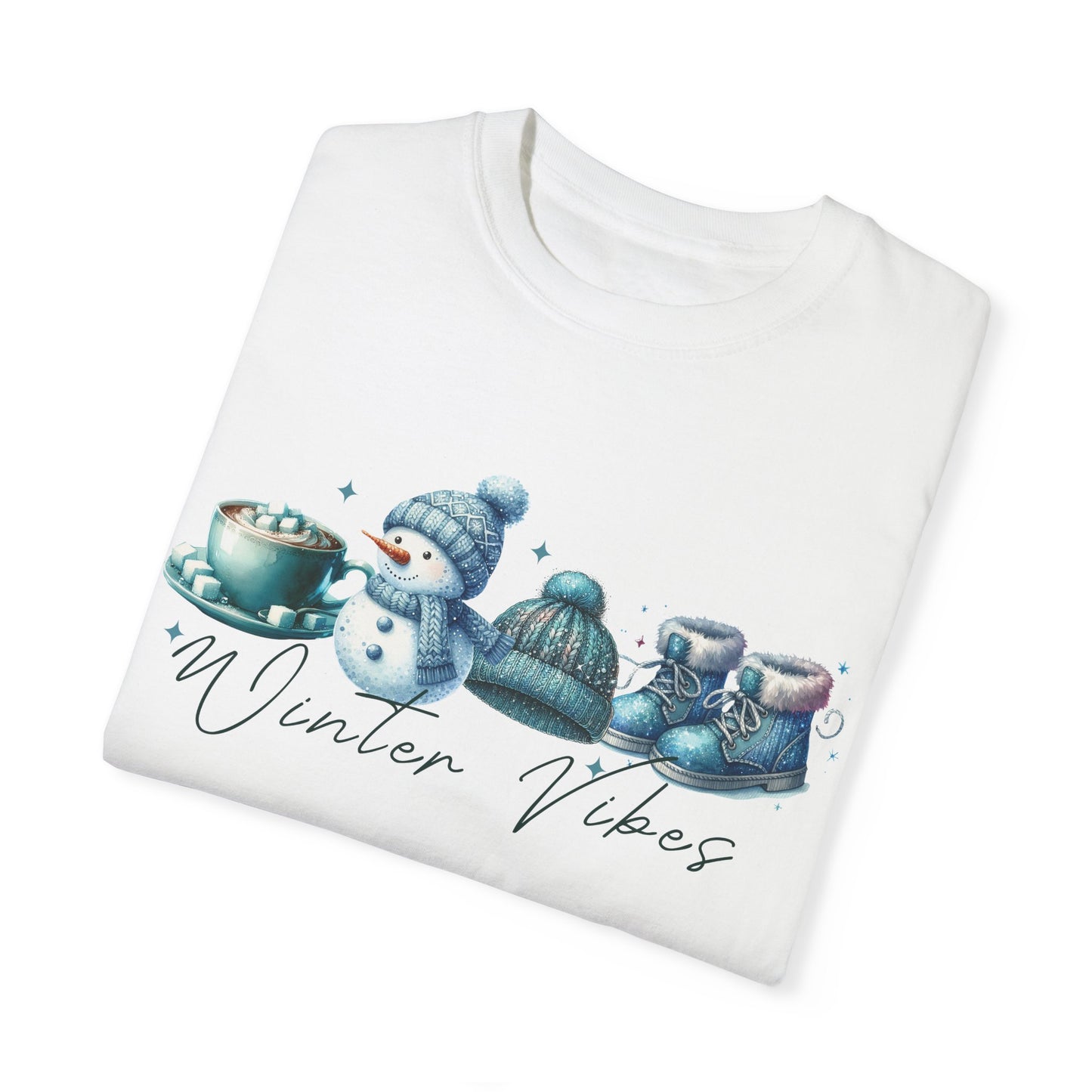 Blue Winter Vibes T-shirt