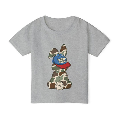 Toddler T-shirt Camo Bunny "Egg Hunter"