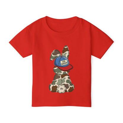 Toddler T-shirt Camo Bunny "Egg Hunter"