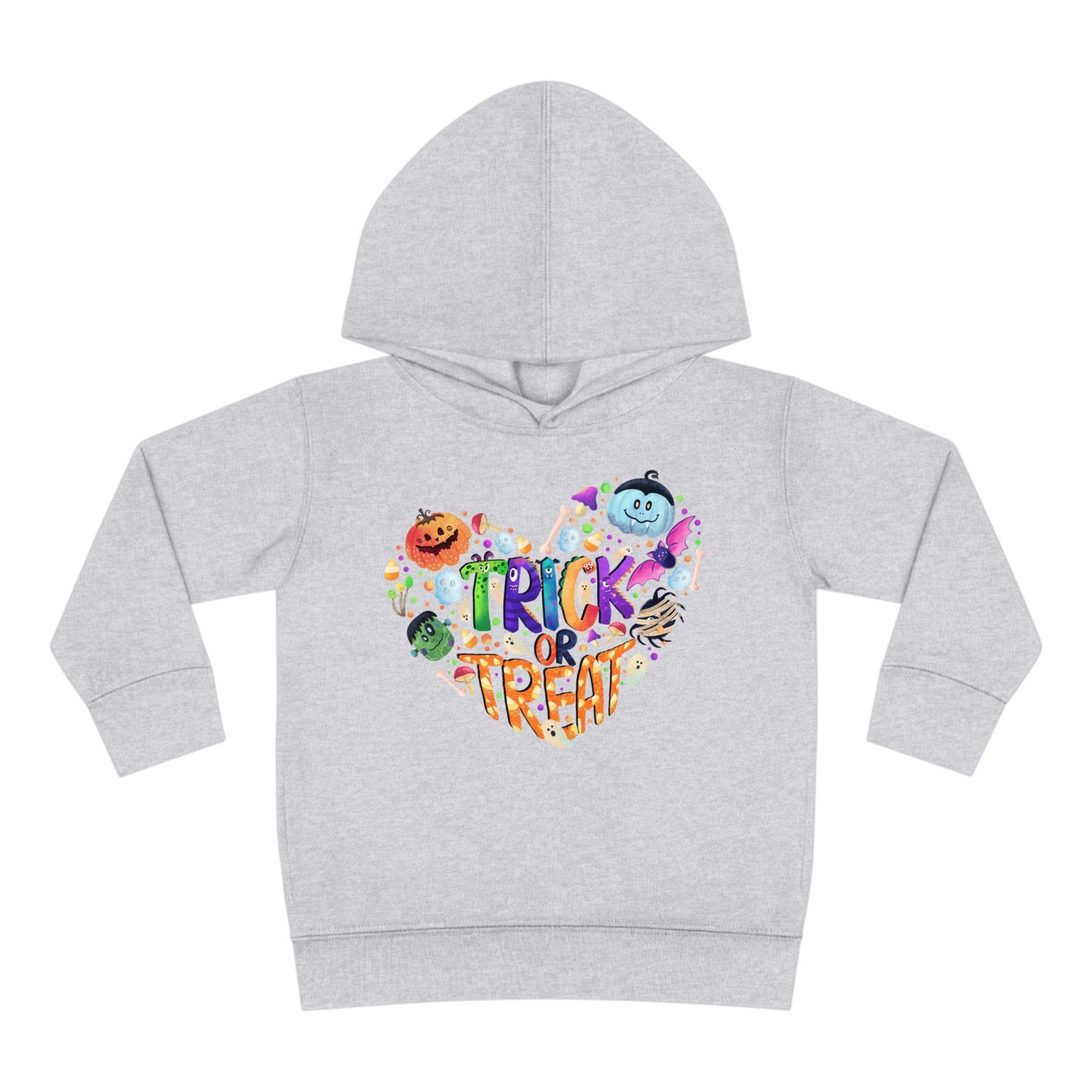 Little Monster Halloween Toddler Fleece Hoodie