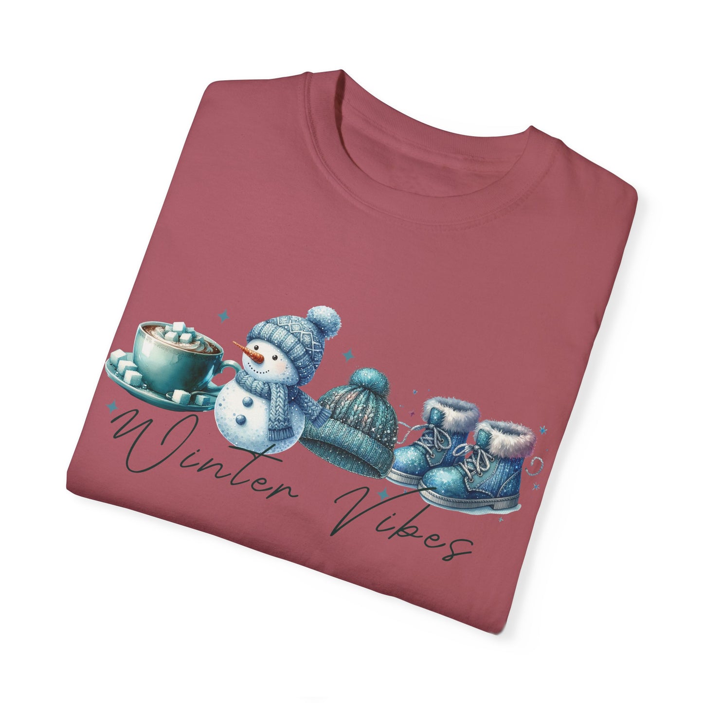 Blue Winter Vibes T-shirt