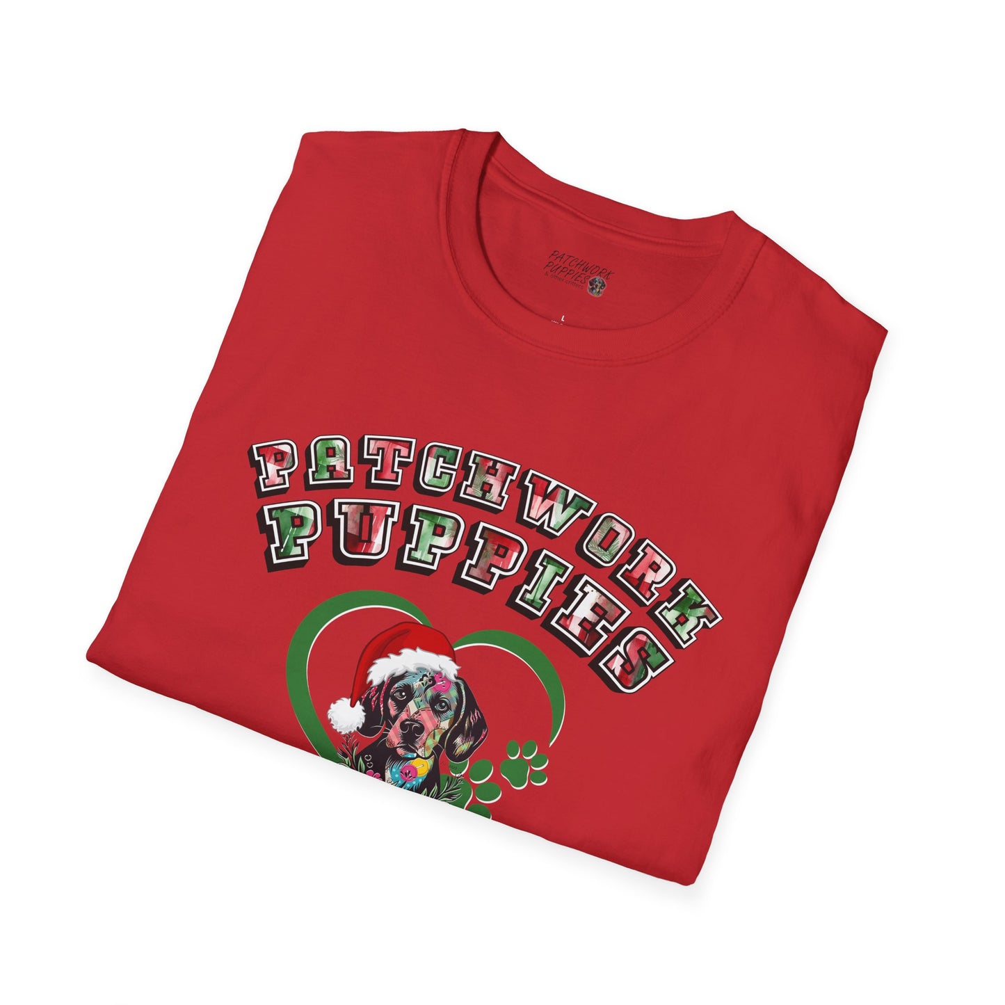 Patchwork Puppies Warrior T-Shirt - Special Christmas Edition