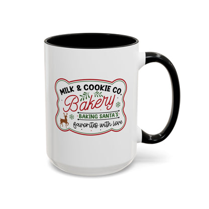 Retro Milk & Cookie Bakery Sign Beverage Mug