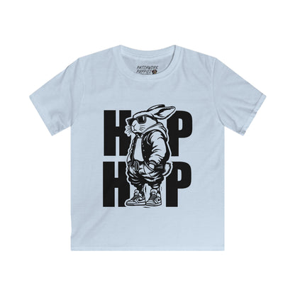 Kids Hip Hop Rabbit Tee - Cool Streetwear for Young Trendsetters