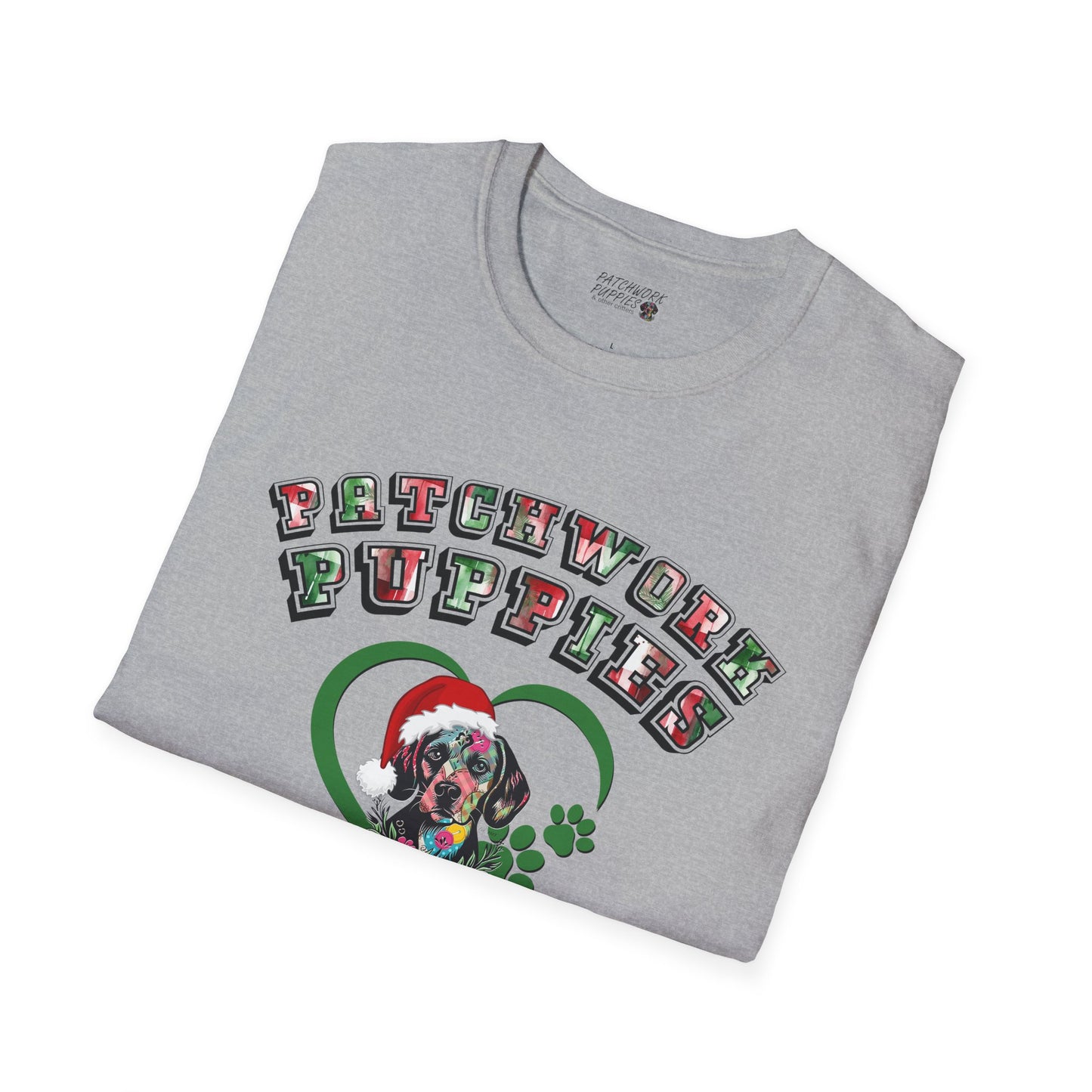 Patchwork Puppies Warrior T-Shirt - Special Christmas Edition