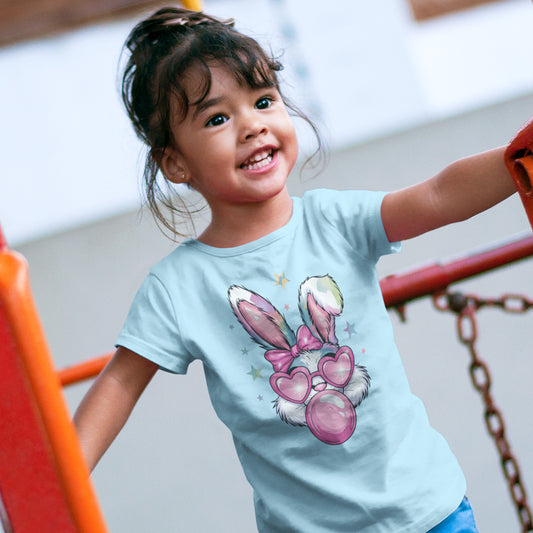 Cute Bunny Bubblegum Toddler T-Shirt