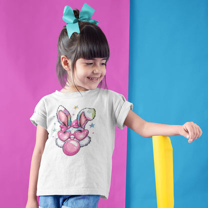 Cute Bunny Bubblegum Toddler T-Shirt