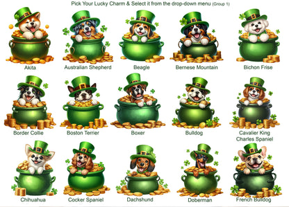 Cute St. Patrick's Day "Mommy's Lucky Charm" and you can pick the lucky charm!