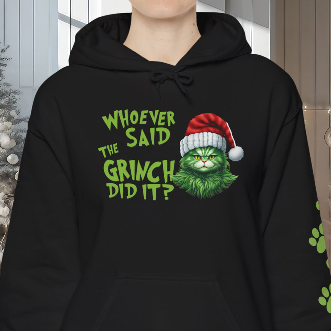 Grumpy Grinchy Hoodie