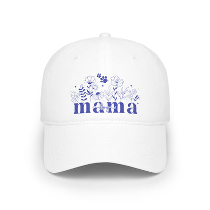 Dog Mama w/Flower Garden Baseball Hat