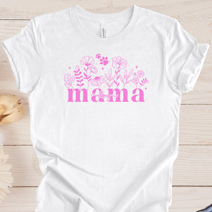 Dog Mama with Flower Garden