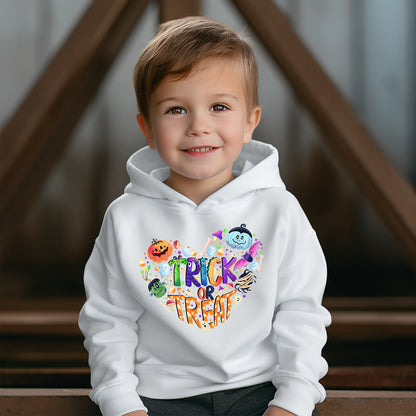 Little Monster Halloween Toddler Fleece Hoodie