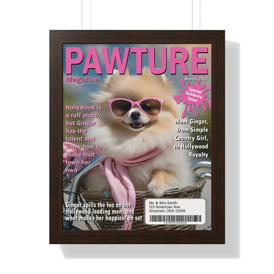Pawture Magazine - Make Your Pet a Celebrity